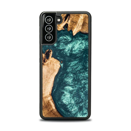 Samsung Galaxy S21 Resin & Wood Phone Case - SYNERGY#340
