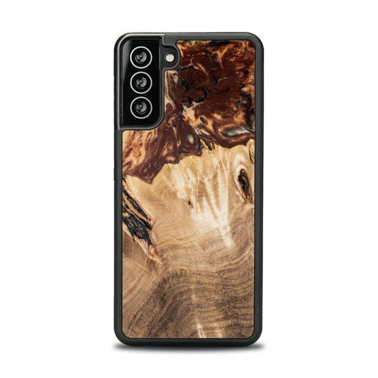 Samsung Galaxy S21 Handyhülle aus Kunstharz und Holz - SYNERGY# A100
