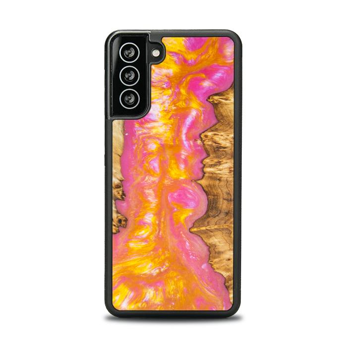 Samsung Galaxy S21 Resin & Wood Phone Case - SYNERGY#A20