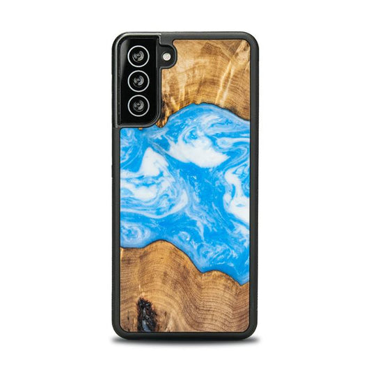 Samsung Galaxy S21 Resin & Wood Phone Case - SYNERGY#A31