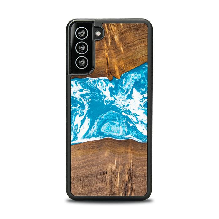 Samsung Galaxy S21 Handyhülle aus Kunstharz und Holz - SYNERGY# A7