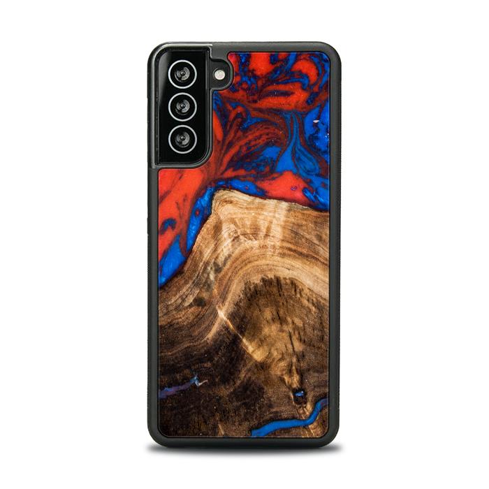 Samsung Galaxy S21 Handyhülle aus Kunstharz und Holz - SYNERGY# A82