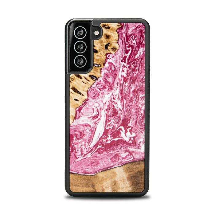 Samsung Galaxy S21 Resin & Wood Phone Case - SYNERGY#A99