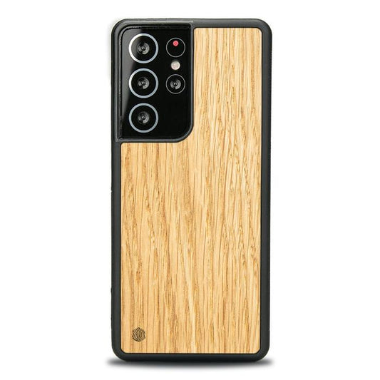 Samsung Galaxy S21 Ultra Handyhülle aus Holz - Eiche