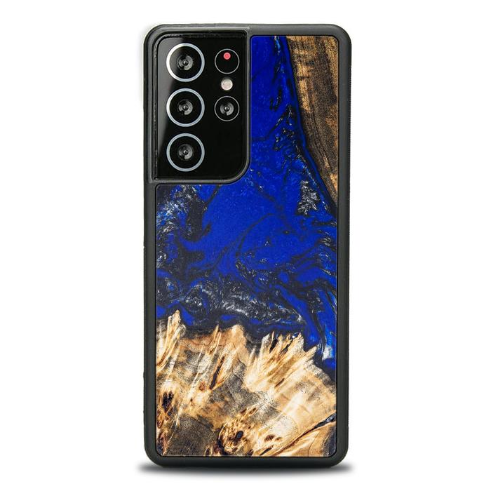 Samsung Galaxy S21 Ultra Handyhülle aus Kunstharz und Holz - SYNERGY#176