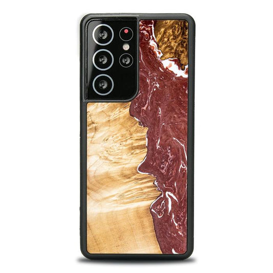Samsung Galaxy S21 Ultra Resin & Wood Phone Case - SYNERGY#316