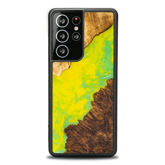 Samsung Galaxy S21 Ultra Resin & Wood Phone Case - SYNERGY#A12