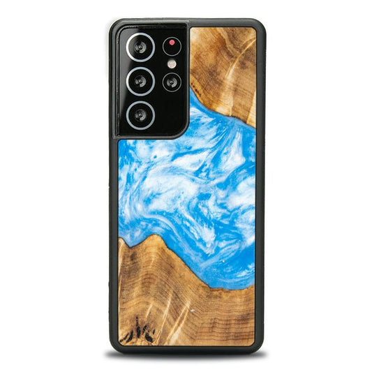 Samsung Galaxy S21 Ultra Resin & Wood Phone Case - SYNERGY#A28