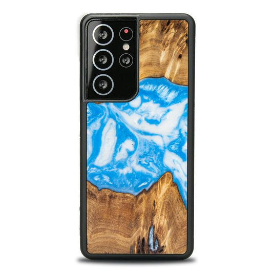 Samsung Galaxy S21 Ultra Resin & Wood Phone Case - SYNERGY#A29