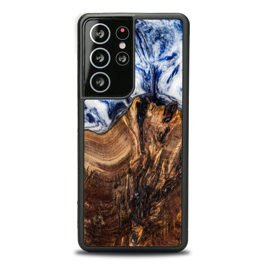 Samsung Galaxy S21 Ultra Etui na telefon z żywicy i drewna - SYNERGY# A61