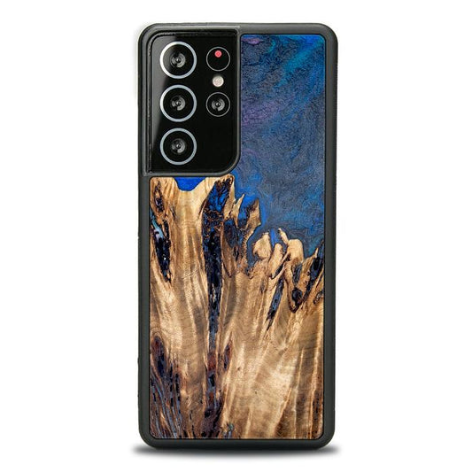 Samsung Galaxy S21 Ultra Handyhülle aus Harz und Holz - Synergy#D120