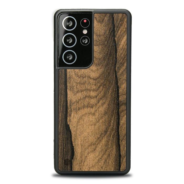 Samsung Galaxy S21 Ultra Handyhülle aus Holz - Ziricote