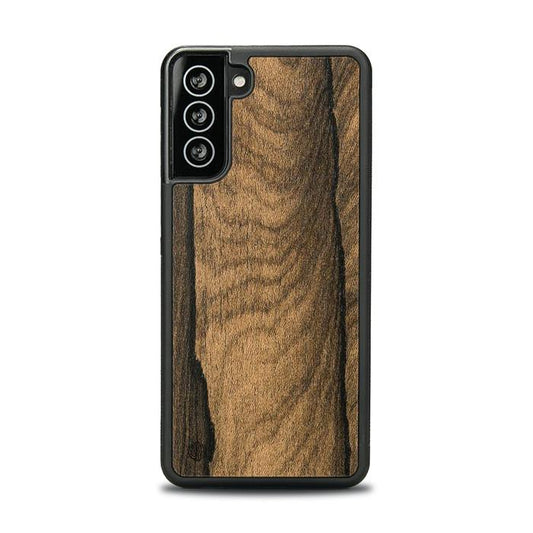 Samsung Galaxy S21 Handyhülle aus Holz - Ziricote