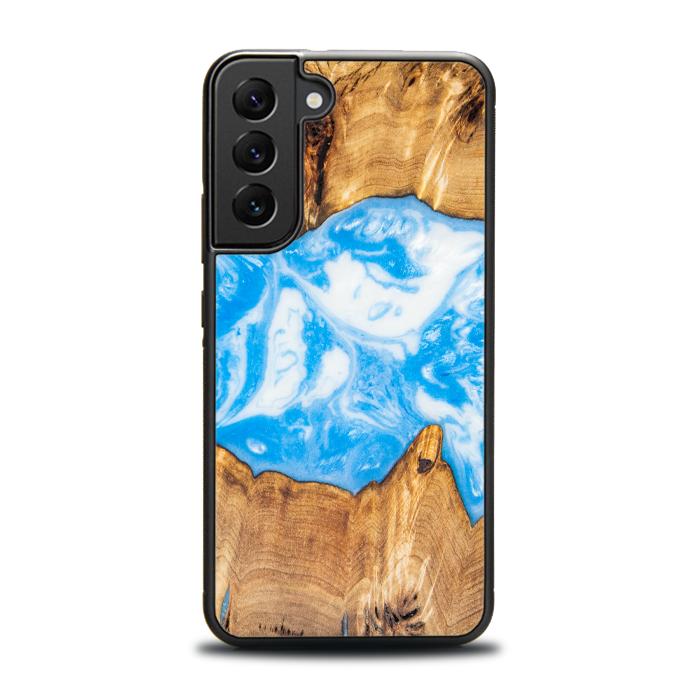 Samsung Galaxy S22 Plus Handyhülle aus Harz und Holz - Synergy#A34