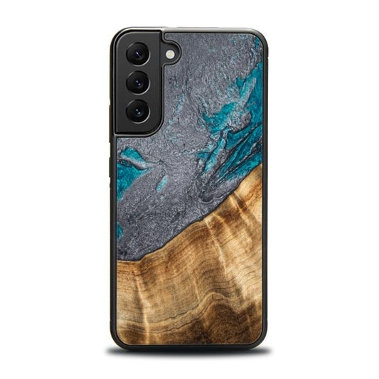 Samsung Galaxy S22 Plus Etui na telefon z żywicy i drewna - Synergy#C45