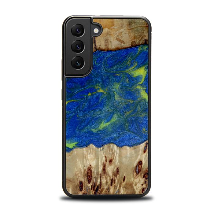 Samsung Galaxy S22 Plus Handyhülle aus Harz und Holz - Synergy#D102