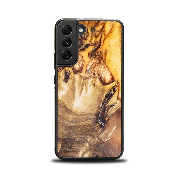 Etui na telefon Samsung Galaxy S22 wykonane z żywicy i drewna - SYNERGY#210