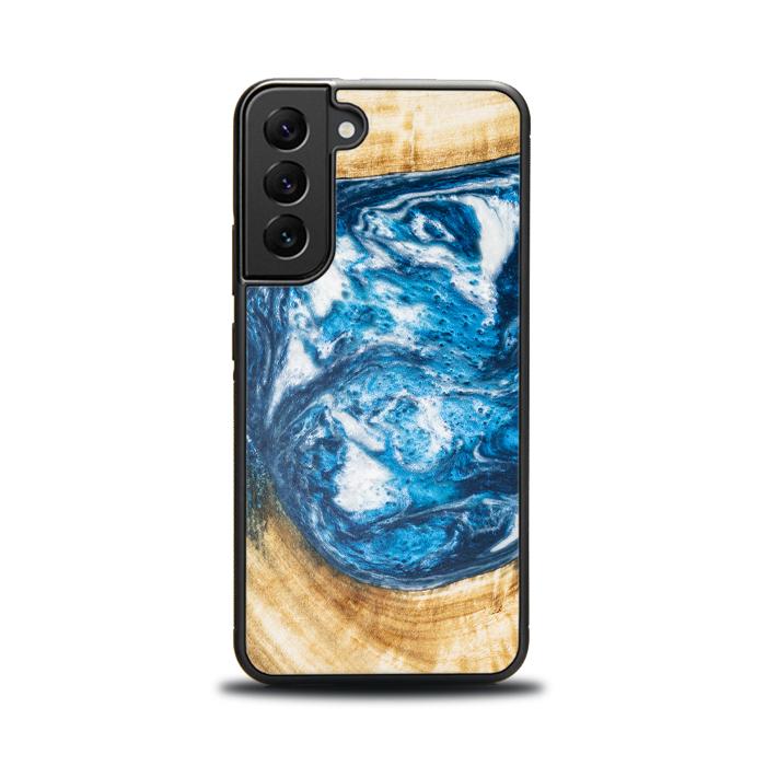 Etui na telefon Samsung Galaxy S22 wykonane z żywicy i drewna - SYNERGY#350