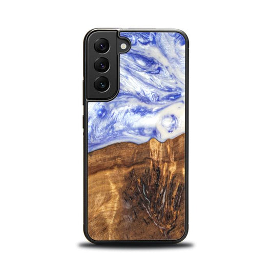 Samsung Galaxy S22 Resin & Wood Phone Case - SYNERGY#B04