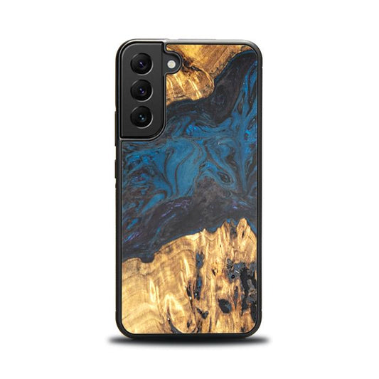 Samsung Galaxy S22 Handyhülle aus Harz und Holz - SYNERGY#B14