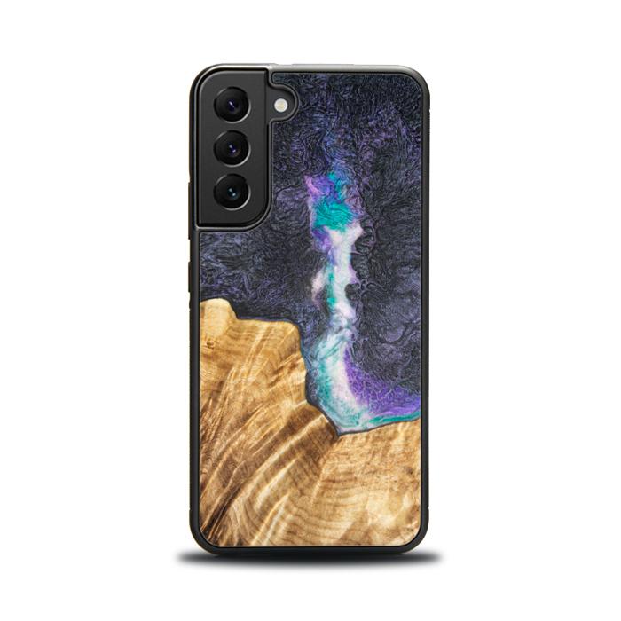 Etui na telefon Samsung Galaxy S22 wykonane z żywicy i drewna - SYNERGY#C7