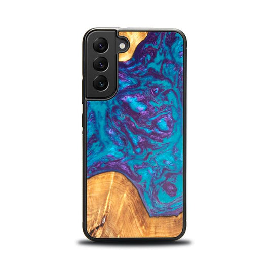 Samsung Galaxy S22 Resin & Wood Phone Case - Synergy#B28