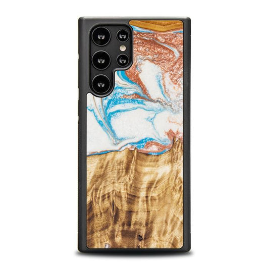 Samsung Galaxy S22 Ultra Resin & Wood Phone Case - SYNERGY#47