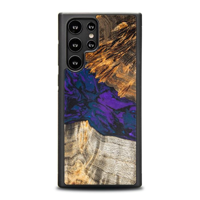 Samsung Galaxy S22 Ultra Etui na telefon z żywicy i drewna - SYNERGY#A4