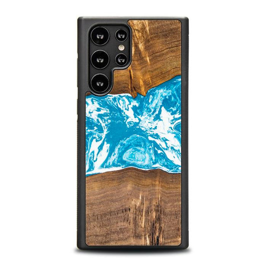 Samsung Galaxy S22 Ultra Etui na telefon z żywicy i drewna - SYNERGY# A7