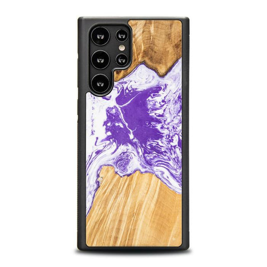 Samsung Galaxy S22 Ultra Resin & Wood Phone Case - SYNERGY#A80