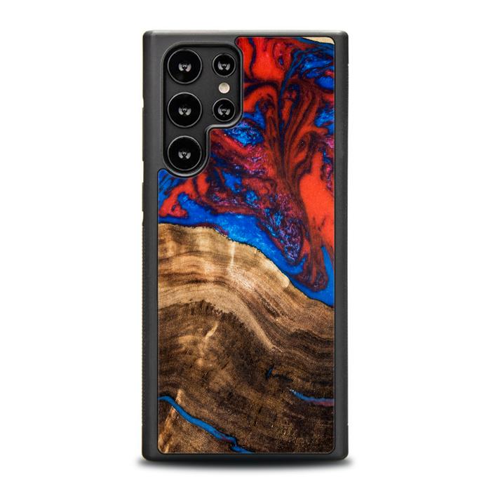 Samsung Galaxy S22 Ultra Resin & Wood Phone Case - SYNERGY#A87
