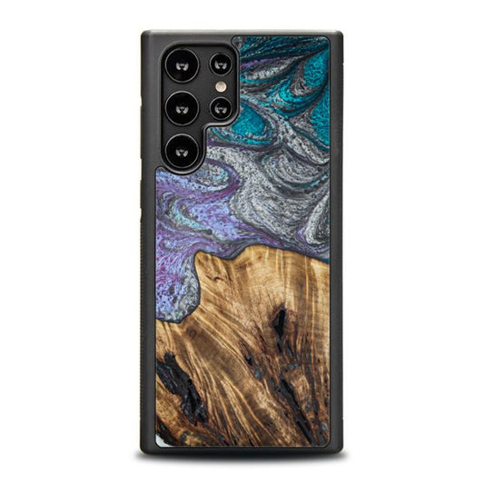 Samsung Galaxy S22 Ultra Resin & Wood Phone Case - SYNERGY#C47