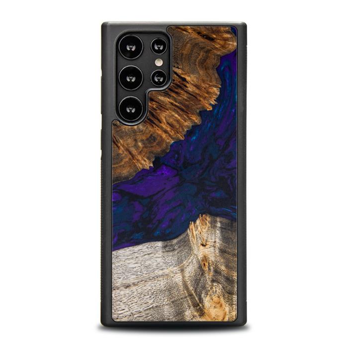 Samsung Galaxy S22 Ultra Etui na telefon z żywicy i drewna - Synergy#128