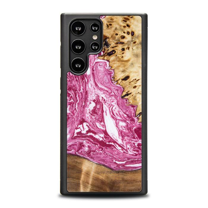 Samsung Galaxy S22 Ultra Resin & Wood Phone Case - Synergy#129