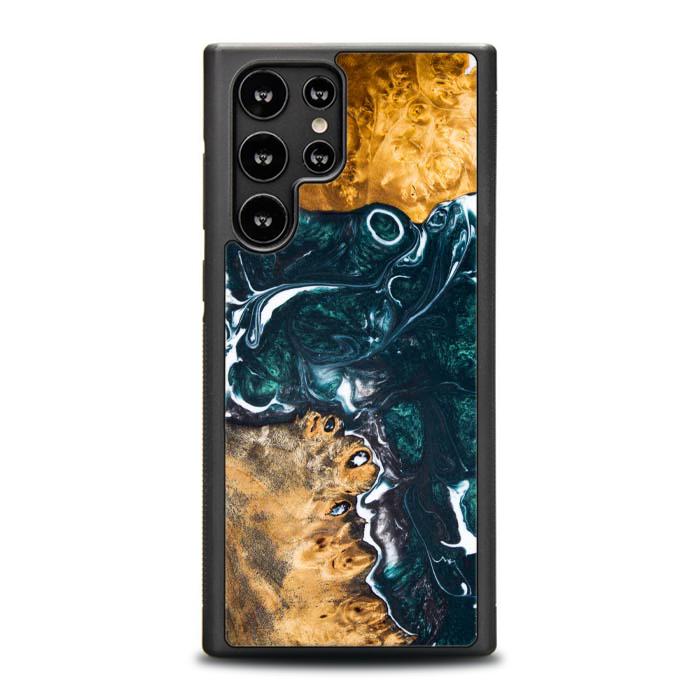 Samsung Galaxy S22 Ultra Etui na telefon z żywicy i drewna - Synergy#130