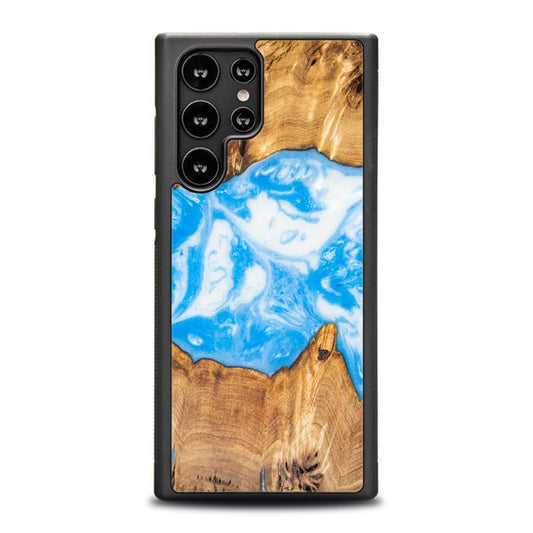 Samsung Galaxy S22 Ultra Resin & Wood Phone Case - Synergy#A34