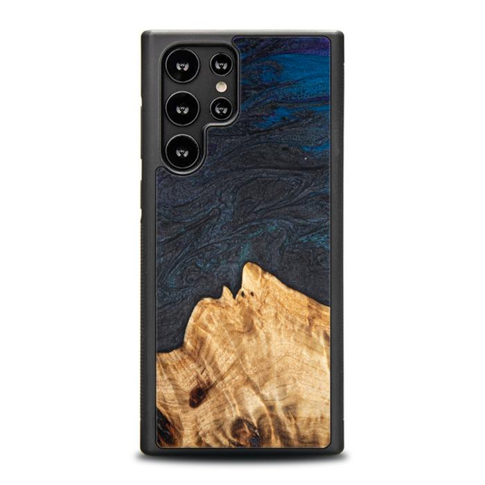 Samsung Galaxy S22 Ultra Resin & Wood Phone Case - Synergy#C5