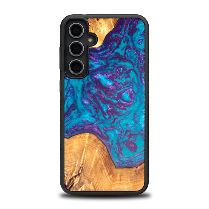 Samsung Galaxy S23 FE Handyhülle aus Harz und Holz - Synergy#B28