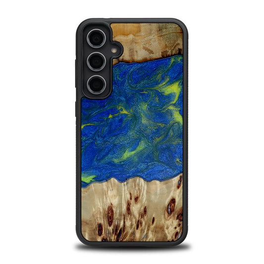 Samsung Galaxy S23 FE Handyhülle aus Harz und Holz - Synergy#D102