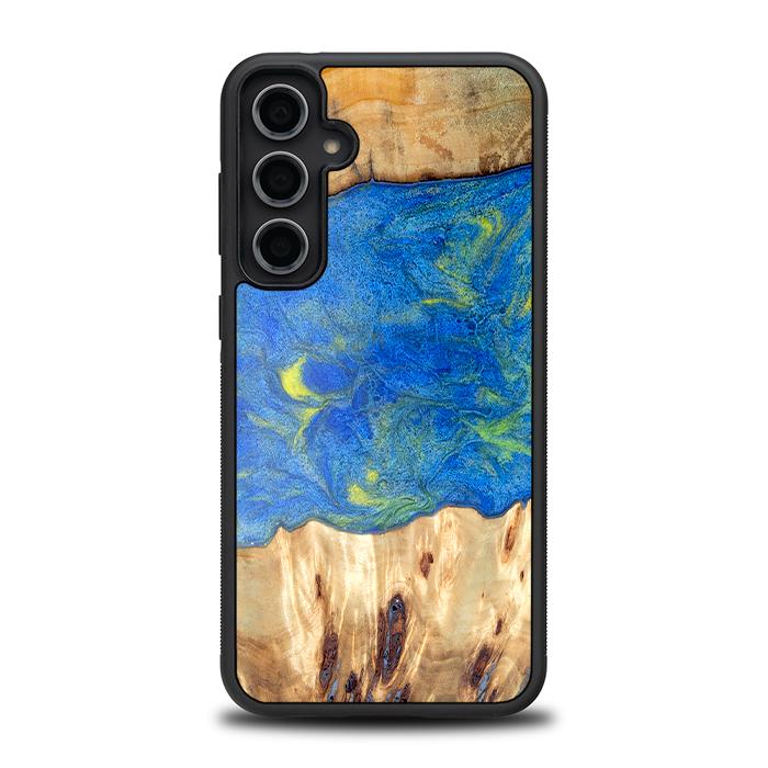 Samsung Galaxy S23 FE Resin & Wood Phone Case - Synergy#D131