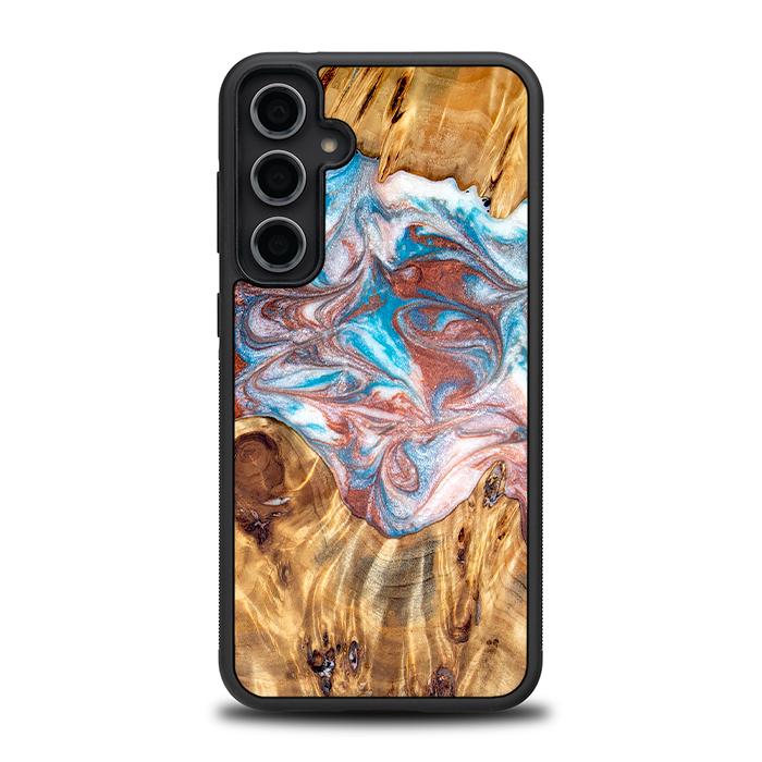 Samsung Galaxy S23 FE Handyhülle aus Harz und Holz - Synergy#D138