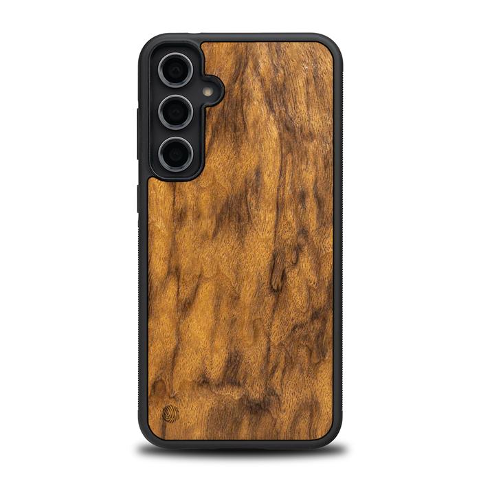 Samsung Galaxy S23 FE Handyhülle aus Holz – Imbuia