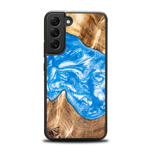 Samsung Galaxy S23 Plus Handyhülle aus Harz und Holz - SYNERGY#325
