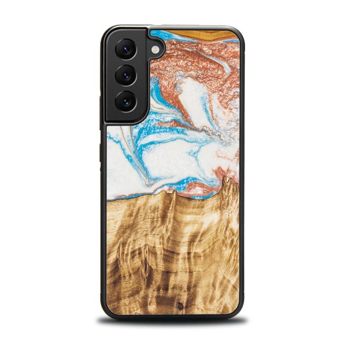 Samsung Galaxy S23 Plus Handyhülle aus Kunstharz und Holz - SYNERGY#47