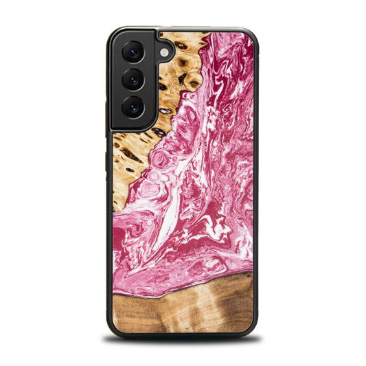 Samsung Galaxy S23 Plus Handyhülle aus Harz und Holz - SYNERGY#A99