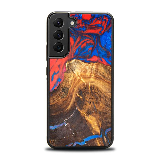 Samsung Galaxy S23 Plus Handyhülle aus Harz und Holz - SYNERGY#B31