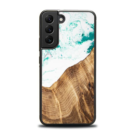 Samsung Galaxy S23 Plus Handyhülle aus Harz und Holz - SYNERGY#C14