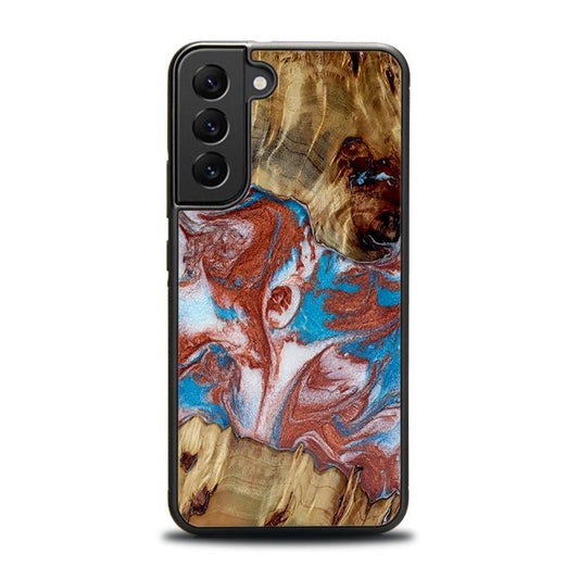 Samsung Galaxy S23 Plus Handyhülle aus Harz und Holz - Synergy#D103