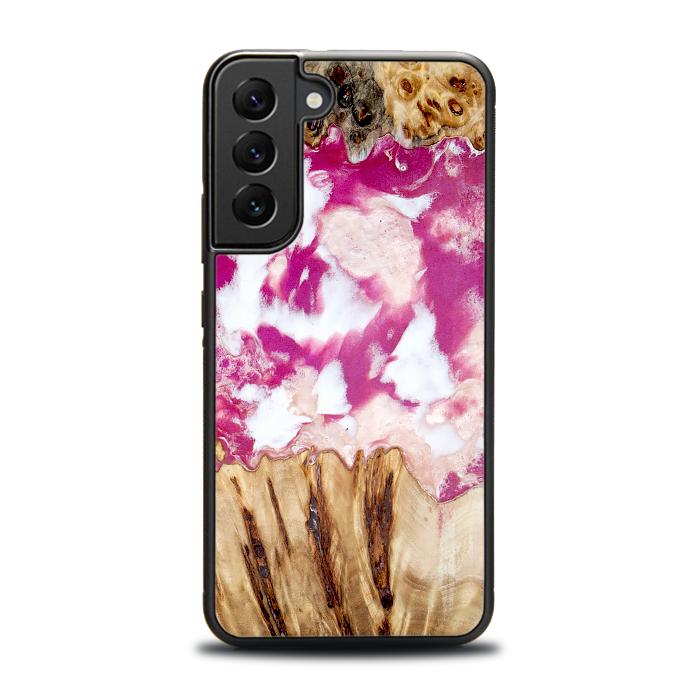 Etui na telefon Samsung Galaxy S23 Plus wykonane z żywicy i drewna - Synergy#D124