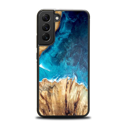 Samsung Galaxy S23 Plus Handyhülle aus Harz und Holz - Synergy#D126
